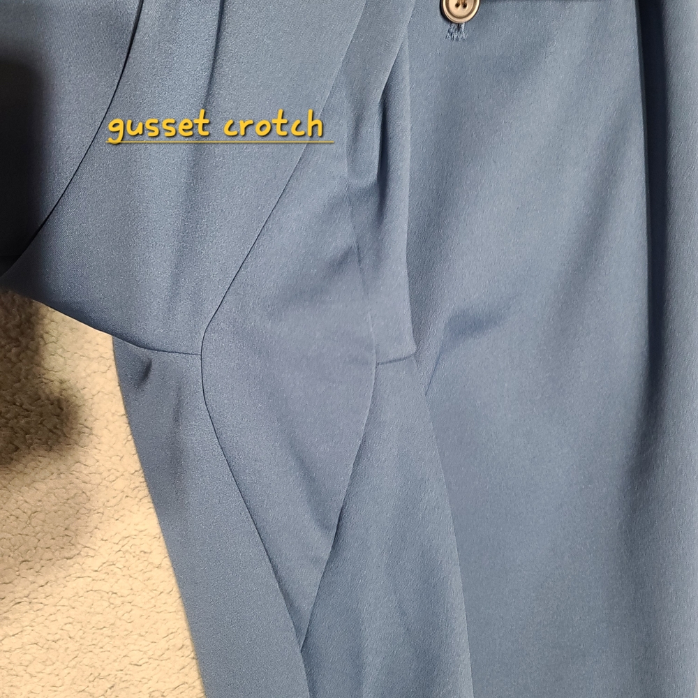 Bonobos Blue Joggers with Tapered Fit and Elastic Waistband - Picture 5 of 8